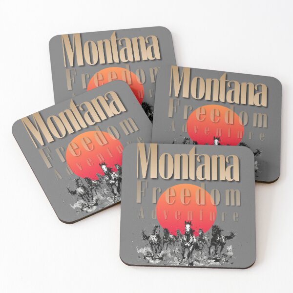 Item preview, Montana Horses designed and sold by Zenobi Planet.