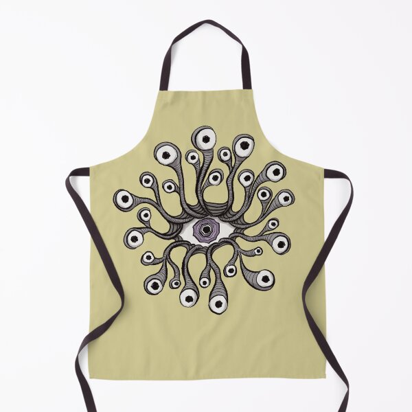 Item preview, Surreal Eye with Tentacle Eyelashes - Weirdcore Art designed and sold by Boriana Giormova.