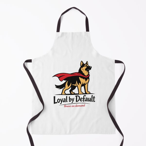 Item preview, Loyal by Default German Shepherd designed and sold by SnappyPNG.