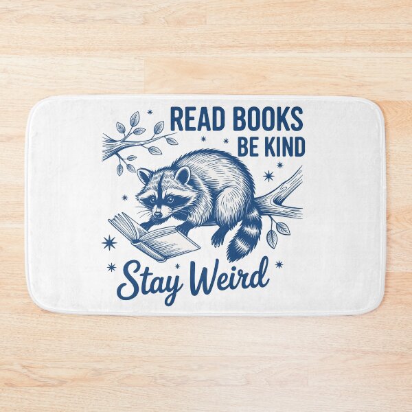 Item preview, Cute Raccoon Reading a Book  designed and sold by Nicoandtheblood.