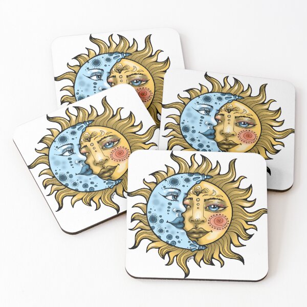 Item preview, Sun & Moon face / Celestial Duality designed and sold by Avara-Creative.