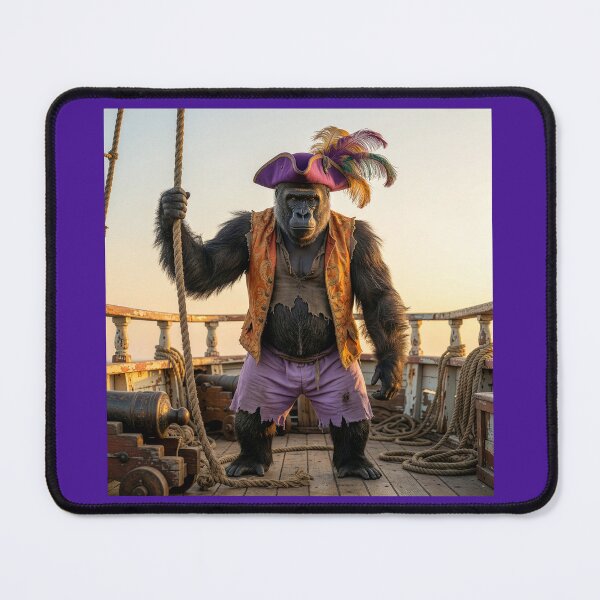 Item preview, Gorilla Pirate is Fierce and Fancy designed and sold by Tridentulus.