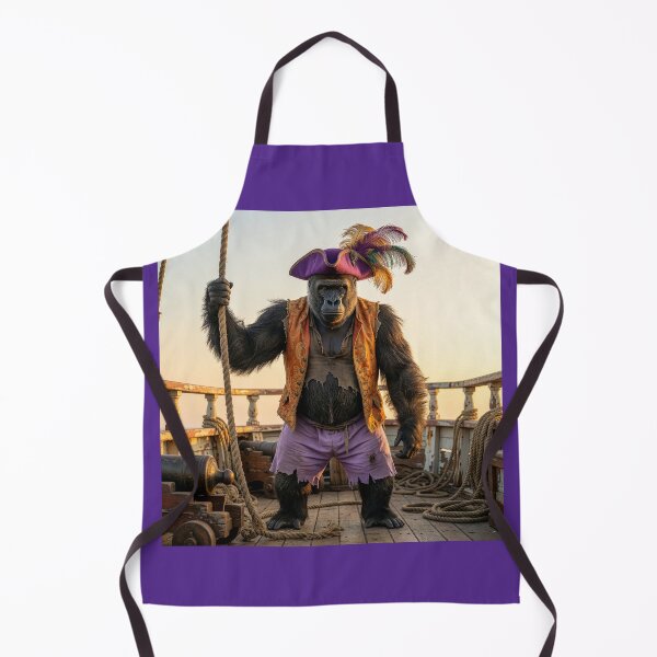 Item preview, Gorilla Pirate is Fierce and Fancy designed and sold by Tridentulus.