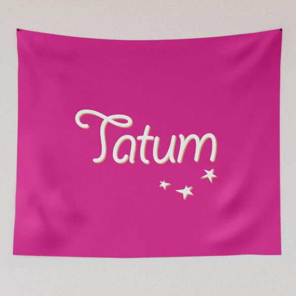 Item preview, My Name is Tatum designed and sold by CharlottePlaceArt.