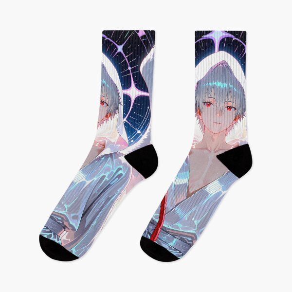Item preview, Kaworu Nagisa Neon Genesis Evangelion Anime Angel Wings Sacred Halo designed and sold by CarlosBender.