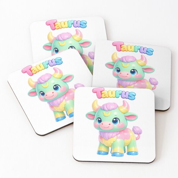 Item preview, Cute Fantasy Taurus Zodiac Bull designed and sold by Zippy Creation.