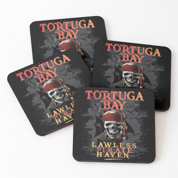 Item preview, Tortuga Bay Pirate T-Shirt | Lawless Pirate Haven Skull Design | Caribbean Pirate Movie Inspired designed and sold by DimensionShift.