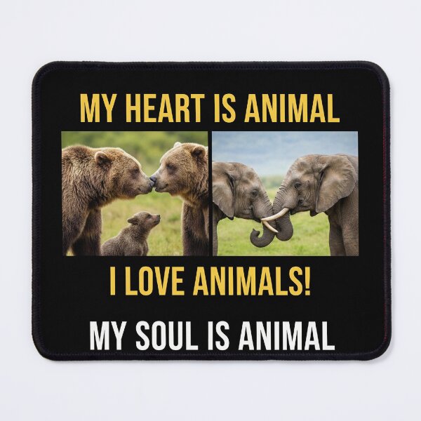 Item preview, Pairs of Bears andLlions in Love, Zoomagic Puzzle, My Heart is Animal designed and sold by ANIMALS IN LOVE - T- SHIRTS - Zoomagic Puzzle.