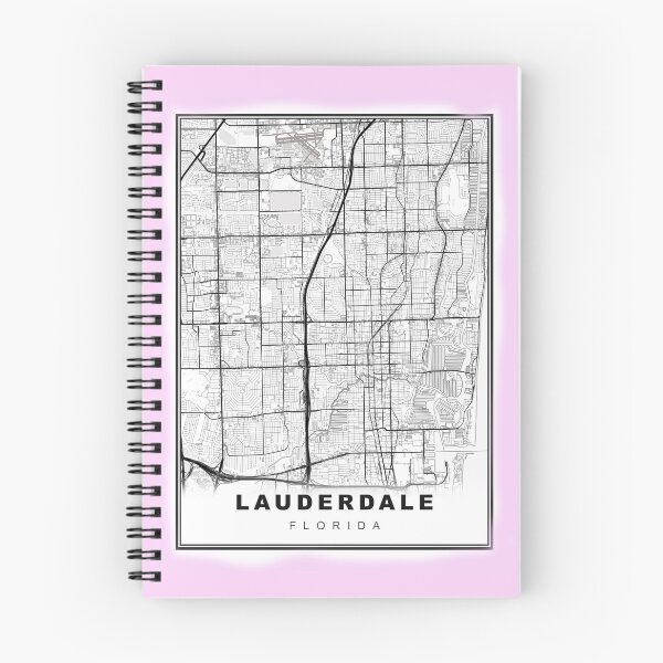 Item preview, Minimalist Fort Lauderdale Map designed and sold by Tamas Das.