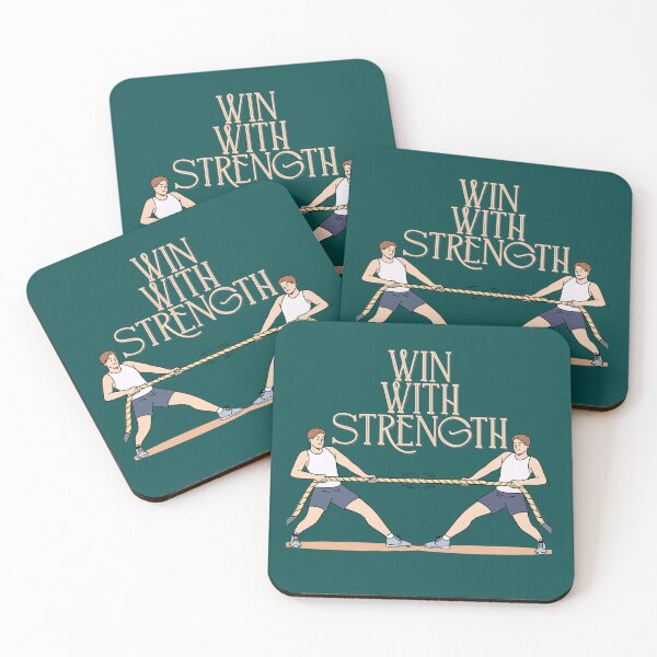 Item preview, Win With Strength Tug of War Illustration designed and sold by Adappai.