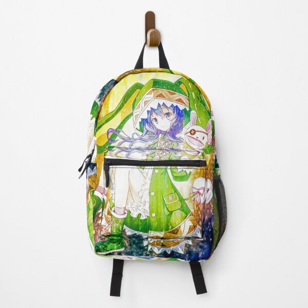 Item preview, Yoshino Himekawa Date A Live Green Anime Girl Cute Snow Bunny Magic designed and sold by Tokyonomad.