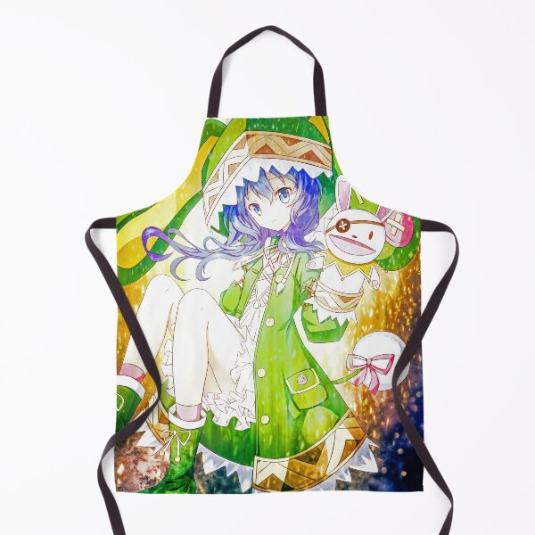 Item preview, Yoshino Himekawa Date A Live Green Anime Girl Cute Snow Bunny Magic designed and sold by Tokyonomad.