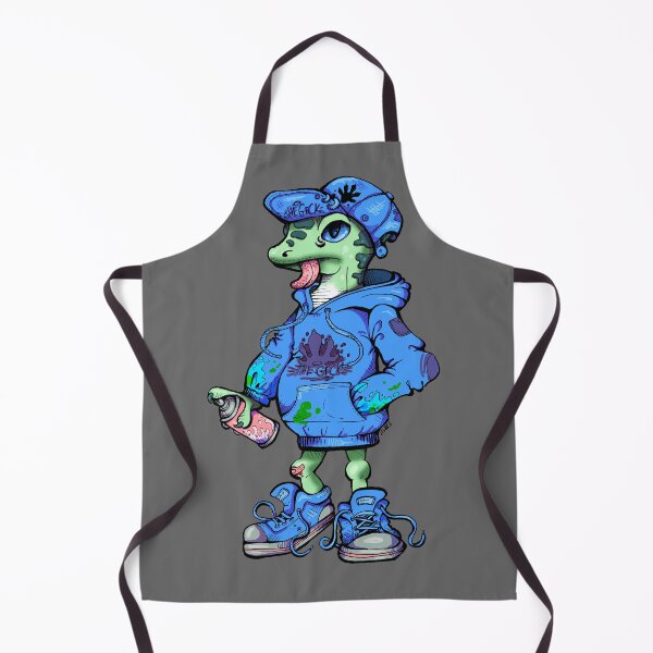 Item preview, Edgy Urban Gecko Graffiti Artist Character designed and sold by Avara-Creative.