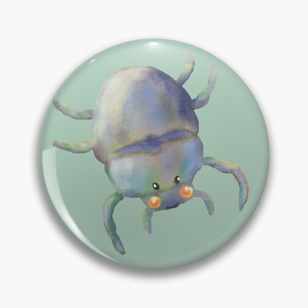 Item preview, Wee Scarab Beetle - Cute Watercolor designed and sold by LittleCloudShop.