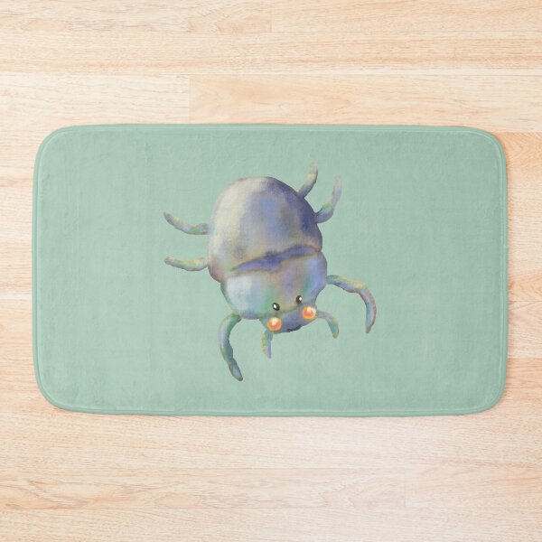 Item preview, Wee Scarab Beetle - Cute Watercolor designed and sold by LittleCloudShop.