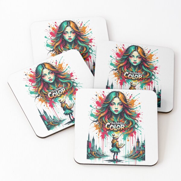 Item preview, The first splashes of color designed and sold by Graphqueen.