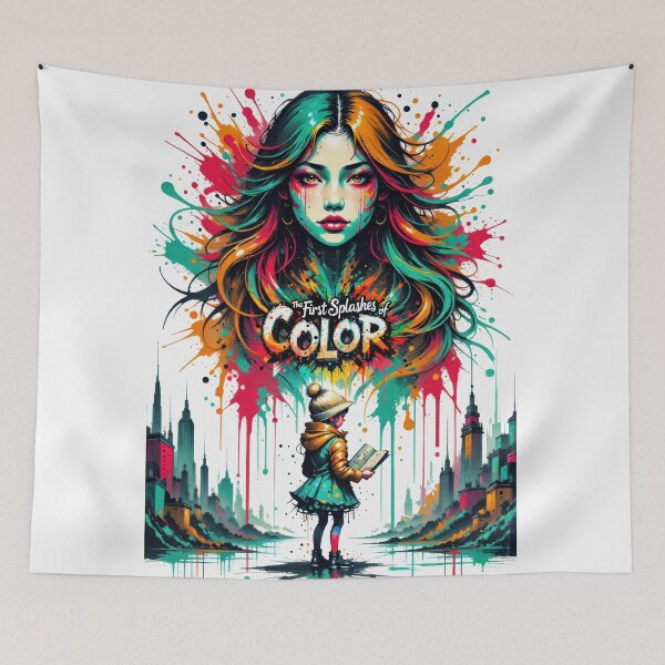 Item preview, The first splashes of color designed and sold by Graphqueen.