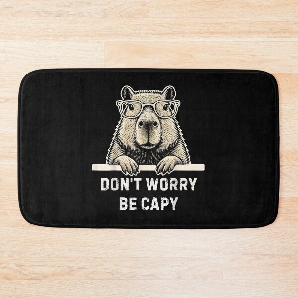Item preview, Capybara Lover Don't Worry Be Capy Gift for Men Women Kids Art for Men Women Kids , Capybara Gift Lover  designed and sold by DZIRI NAJAT.