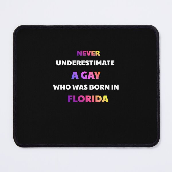 Item preview, Proud Florida Born Gay Identity Quote designed and sold by julissa9474.