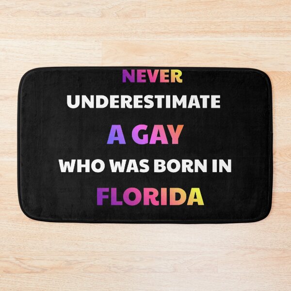 Item preview, Proud Florida Born Gay Identity Quote designed and sold by julissa9474.
