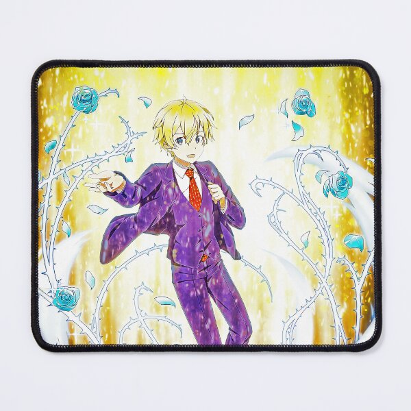 Item preview, Art Eugeo Sword Online Anime Golden Aura Gentle Light Blue Rose Magic designed and sold by Tokyonomad.