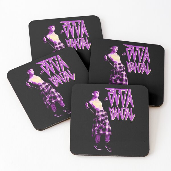 Item preview, Purple Typography With Alternative Rock Woman Musician designed and sold by HydroSketchy.