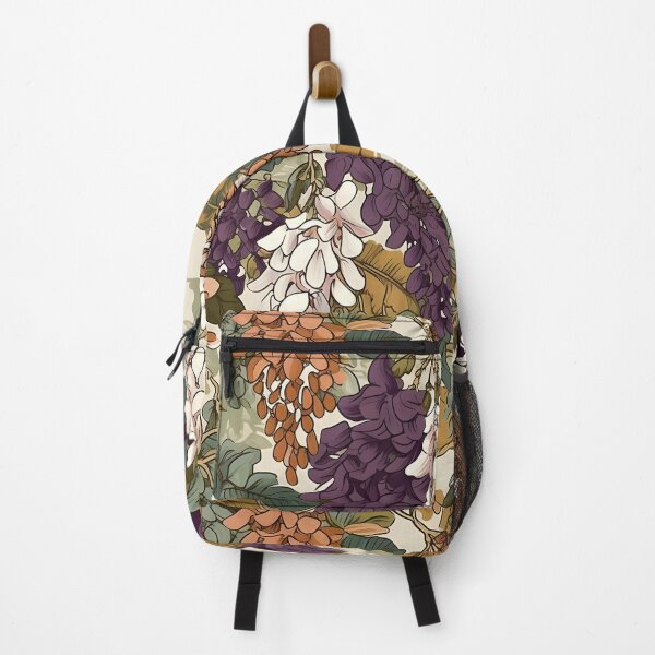 Item preview, Pastel Wisteria Harmony – Multicolor Floral Pattern designed and sold by EmeraldeaArt.
