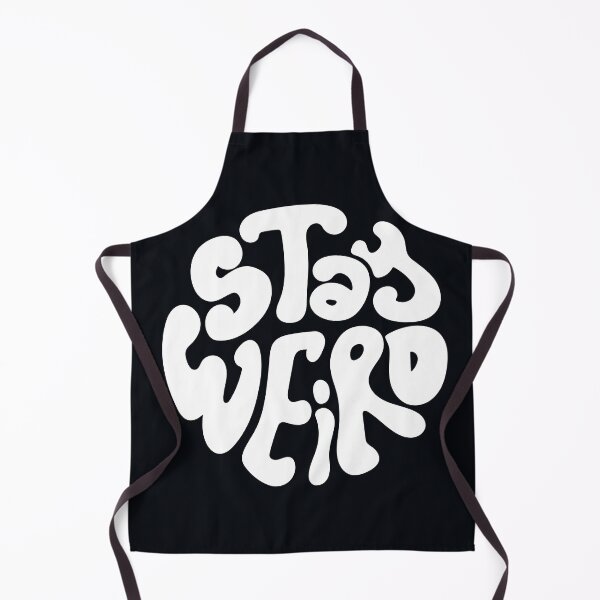Item preview, Stay Weird Retro Groovy Wavy Typography Design designed and sold by designRshop999.