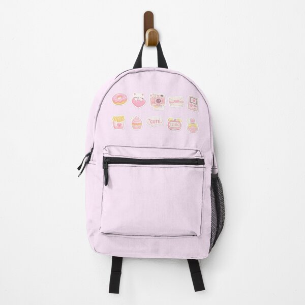 Item preview, 10 Cute Pastel Sticker Pack – Rainbow, Cat & Sweet Treats designed and sold by glamspan.