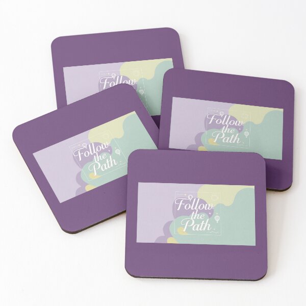 Item preview, Follow the path – Pastel design with sun, stars, and hot air balloon designed and sold by MOMENTOS Y MAS .