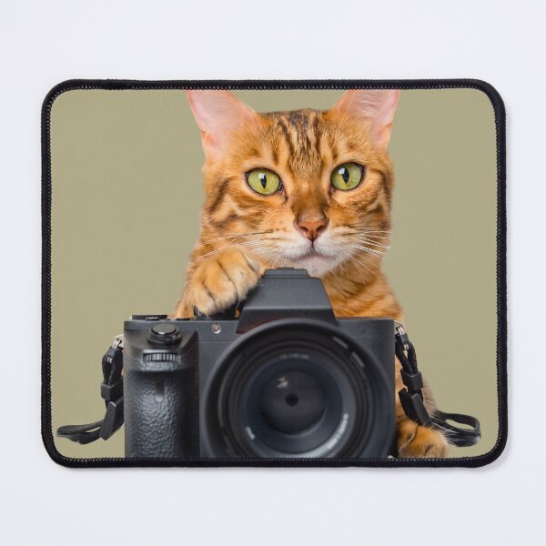 Item preview, Professional Photographer Cat - Funny Feline with Camera designed and sold by Great Sun.