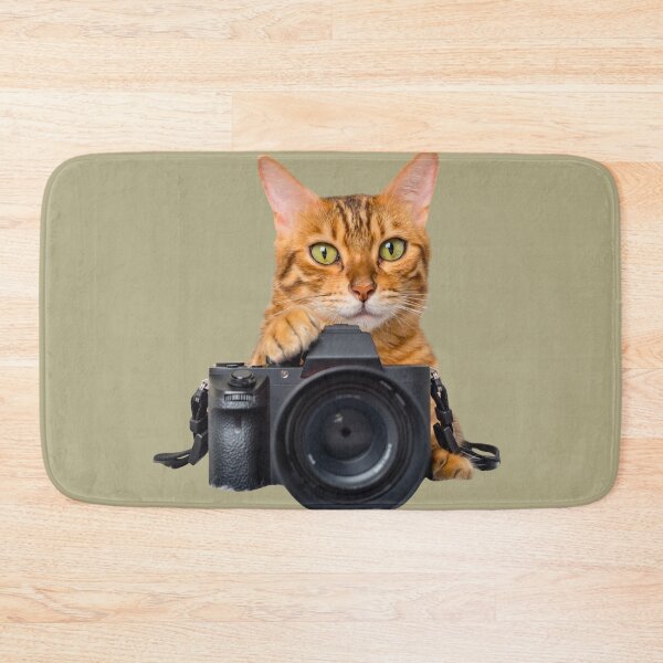Item preview, Professional Photographer Cat - Funny Feline with Camera designed and sold by Great Sun.