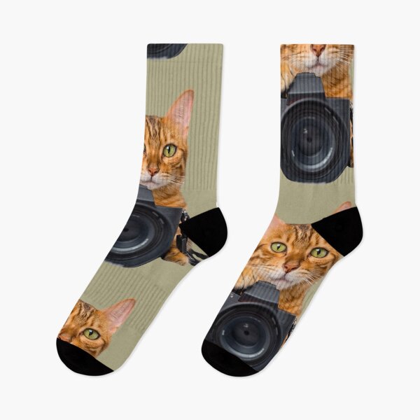 Item preview, Professional Photographer Cat - Funny Feline with Camera designed and sold by Great Sun.