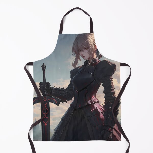 Item preview, Saber Alter Fate Stay Night Dark Anime Girl Waifu Black Knight Storm designed and sold by Tokyonomad.