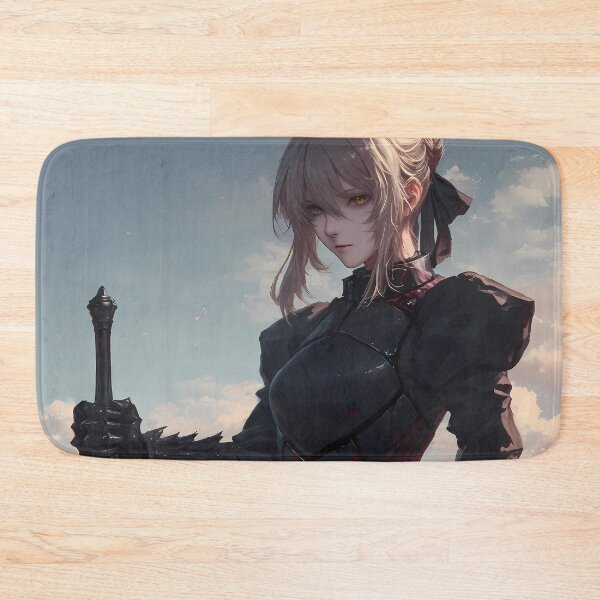 Item preview, Saber Alter Fate Stay Night Dark Anime Girl Waifu Black Knight Storm designed and sold by Tokyonomad.