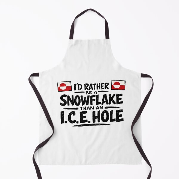 Item preview, I'd Rather Be a Snowflake Than ICE Greenland Not For Sale Resistance designed and sold by elderberry.