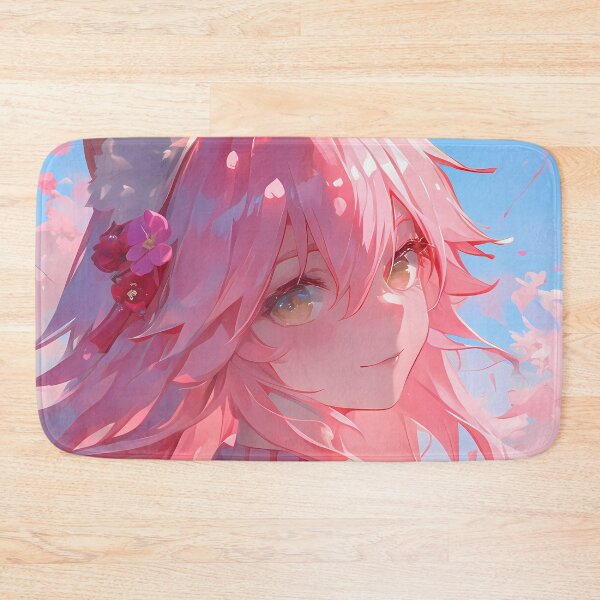 Item preview, Tamamo No Mae Caster Fate Grand Order Anime Girl Waifu Sakura Pink Serenity designed and sold by Tokyonomad.