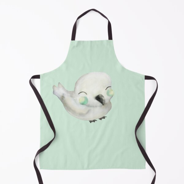 Item preview, Wee Snow Petrel - Cute Watercolor designed and sold by LittleCloudShop.