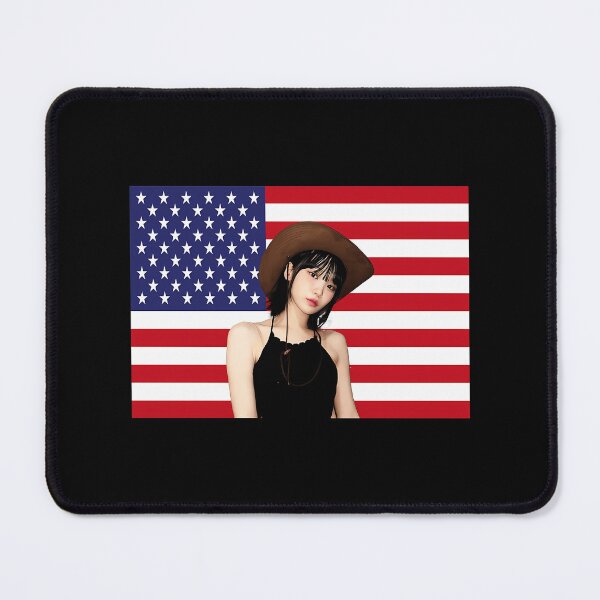 Item preview, Le Sserafim American Flag Concept Portrait designed and sold by Homealone914.