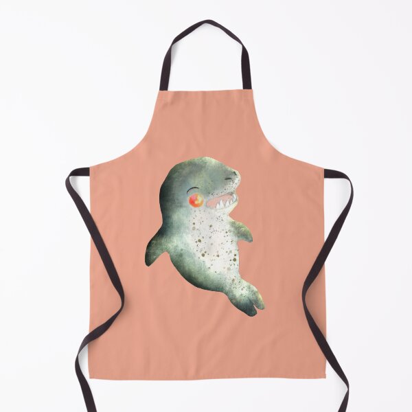 Item preview, Wee Sea Leopard - Cute Watercolor designed and sold by LittleCloudShop.