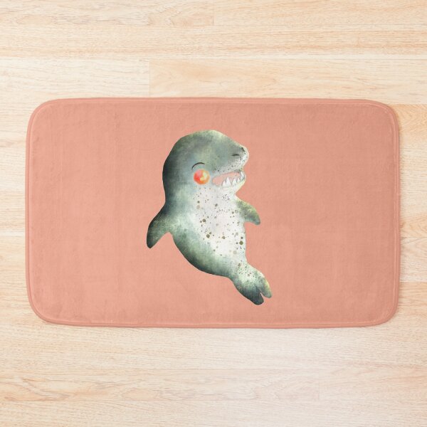 Item preview, Wee Sea Leopard  - Cute Watercolor designed and sold by LittleCloudShop.