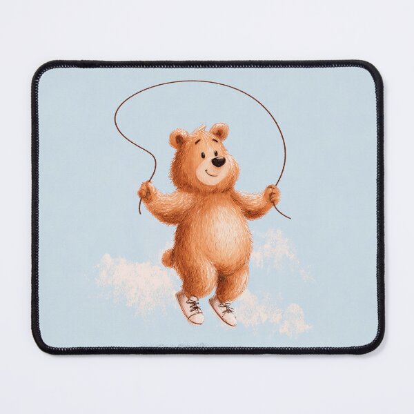 Item preview, Bear exercising Pattern designed and sold by ThisisProudy.