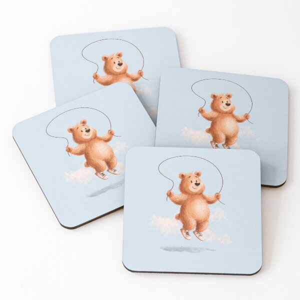 Item preview, Bear exercising Pattern designed and sold by ThisisProudy.