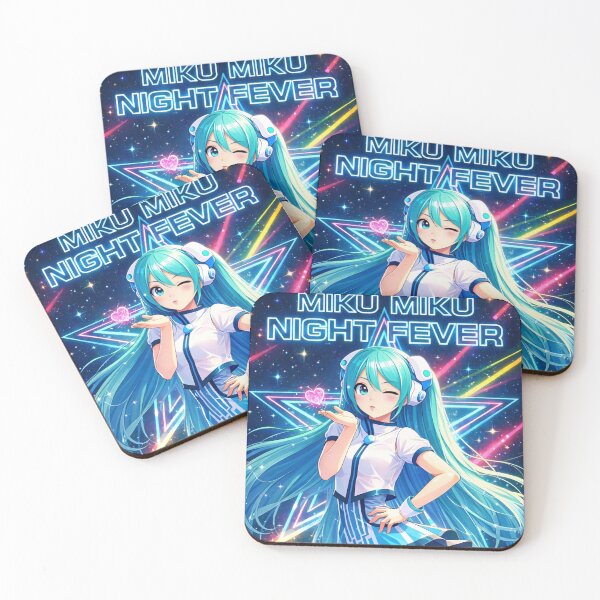 Item preview, Miku Miku Night Fever designed and sold by Kitsune Merchant.