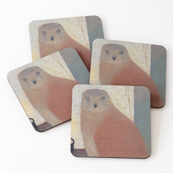 Item preview, Kestrel Minimal Emblem designed and sold by Wieckmananddoc.