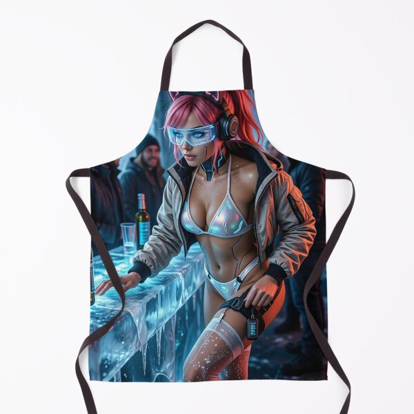Item preview, Cathrynedelamort Cyber Snow Bikini In Ice Bar designed and sold by CathryneDelamort.