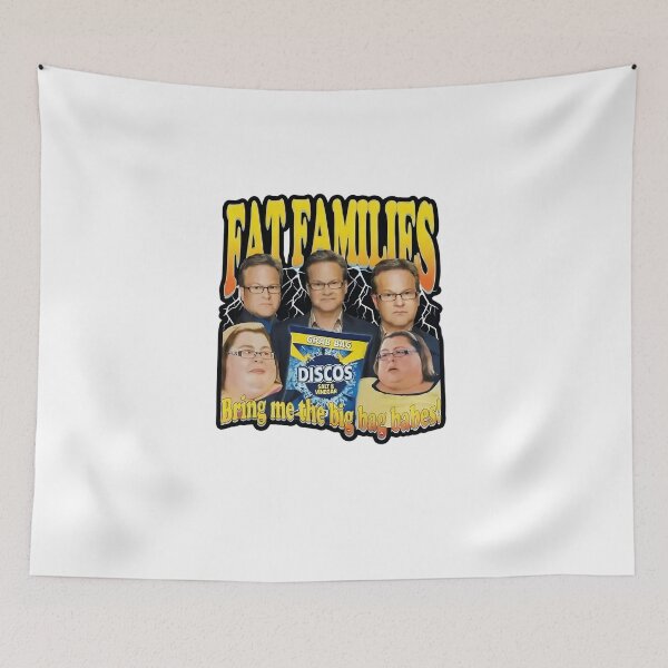 Item preview, Fat Families Uk Tv Comedy  designed and sold by fnfunk251.