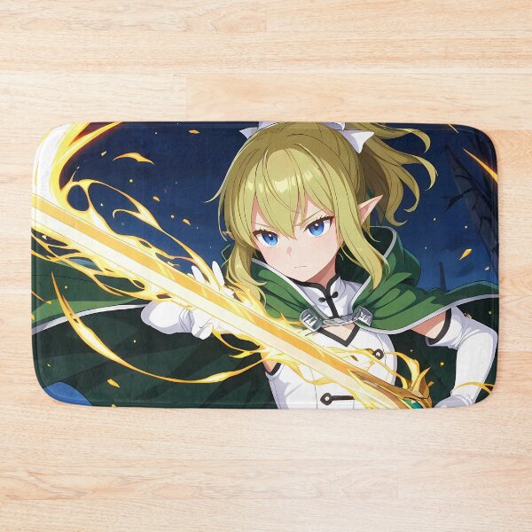 Item preview, Ryuu Lion Danmachi Anime Girl Fantasy Elf Action Fire Slash designed and sold by Tokyonomad.