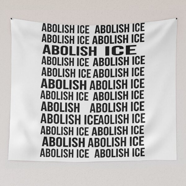 Item preview, Abolish ICE Protest T-Shirt – Hand Drawn Megaphone Activist Graphic Tee designed and sold by ZyxDes.