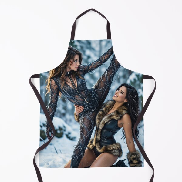 Item preview, Black Web Bodysuit High Kick in Snow designed and sold by CathryneDelamort.